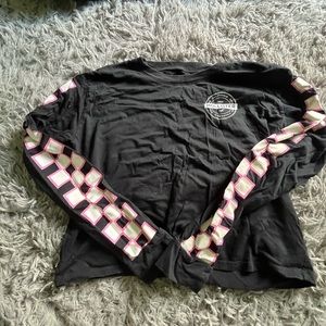 Black long sleeve Hollister croft shirt size women’s extra small